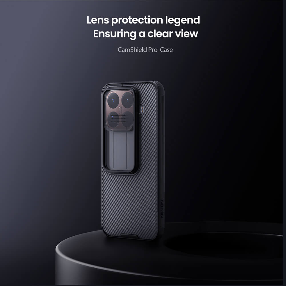 Чехол-крышка NILLKIN для Xiaomi 15T Pro (серия CamShield Pro Clear version)